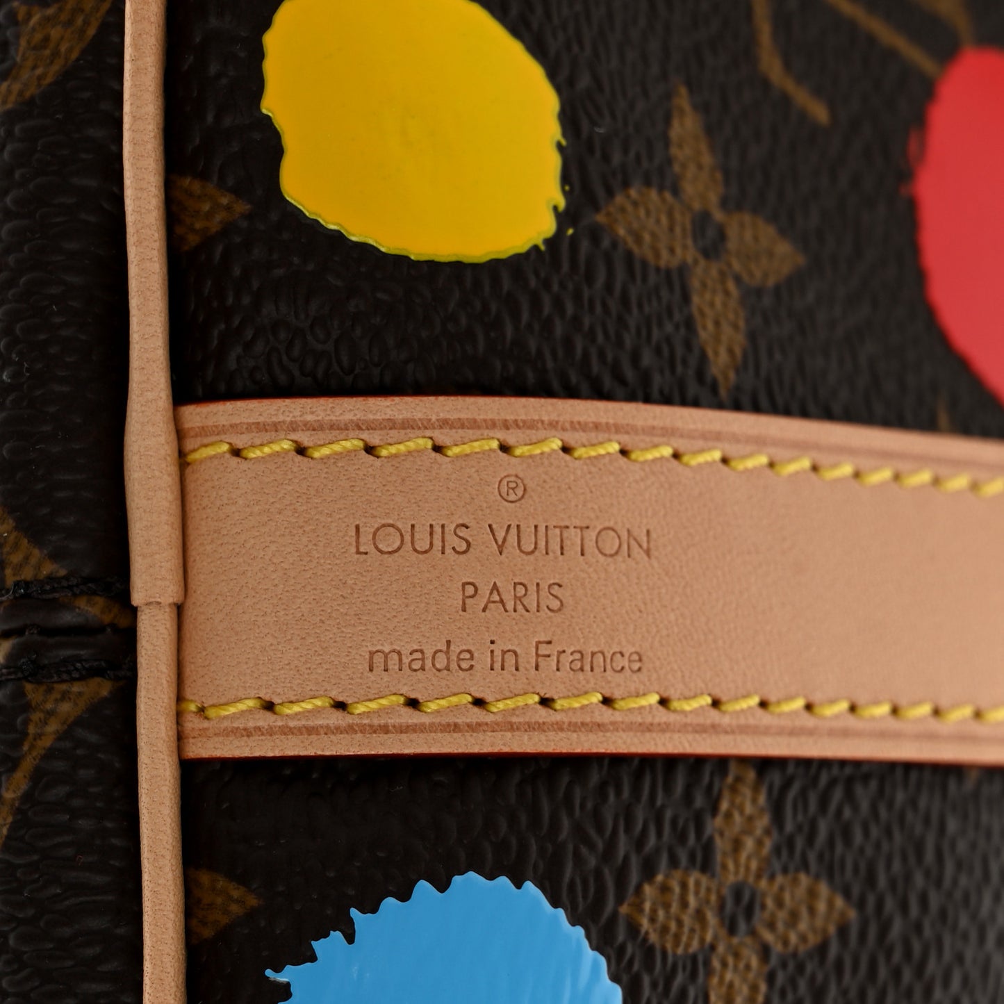 LV X YK Monogram Speedy Bandouliere 25 Multicolor