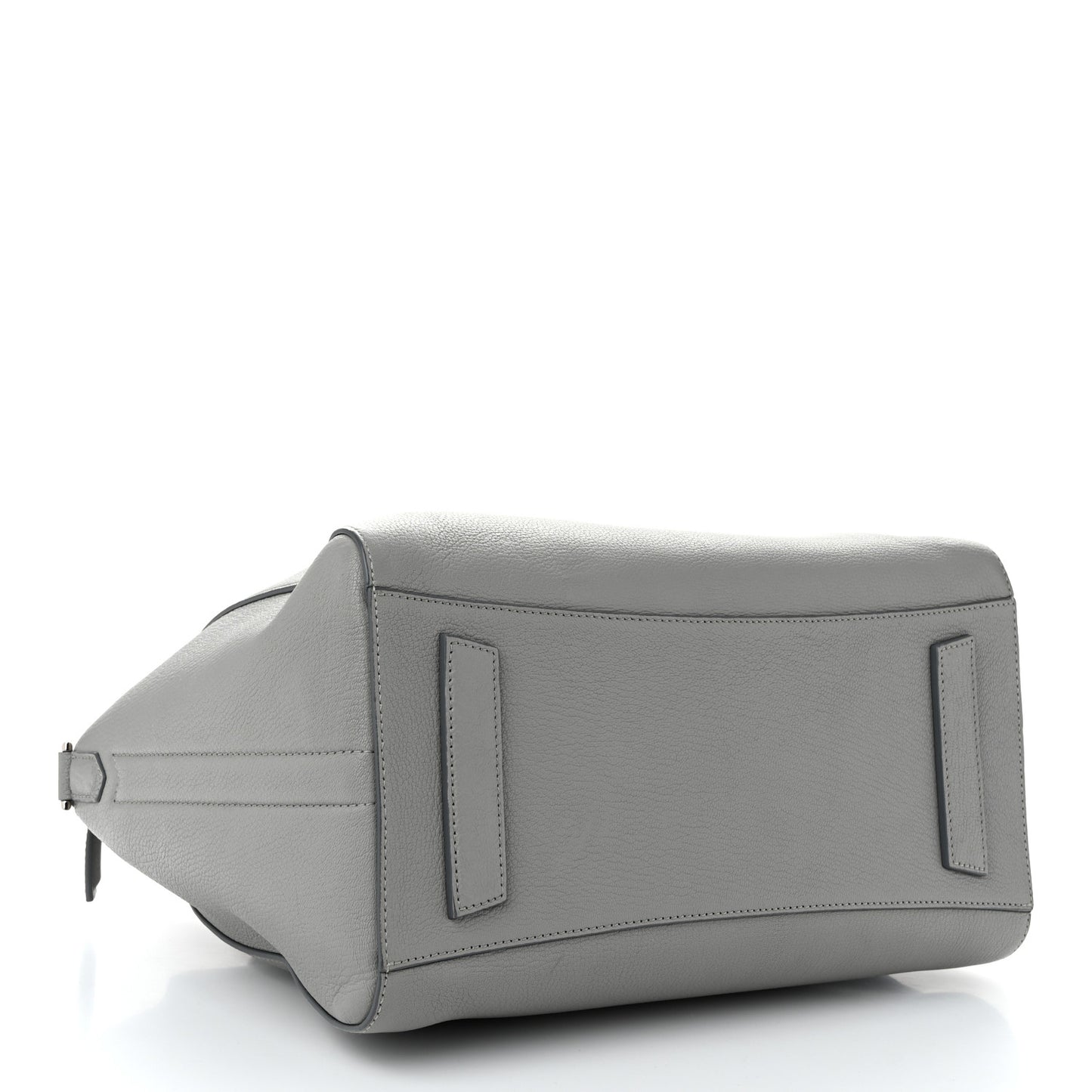 Sugar Goatskin Medium Antigona Pearl Grey