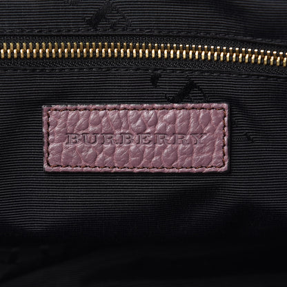Burberry Heritage Grain Small Orchard Bowling Bag Purple 6 of 9