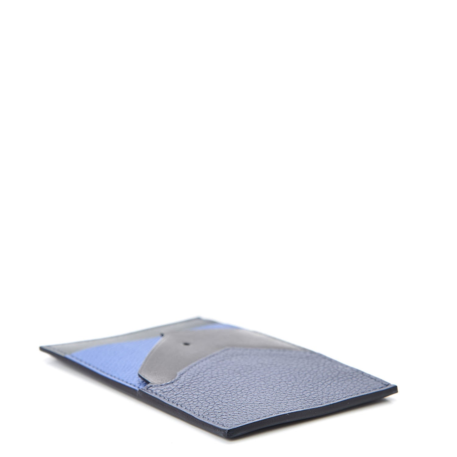 Hermes Epsom Evercalf Evercolor Sombrero Les Petits Chevaux Card Holder Bleu Encre Indigo Bleu Royal Bleu Obscur 4 of 8