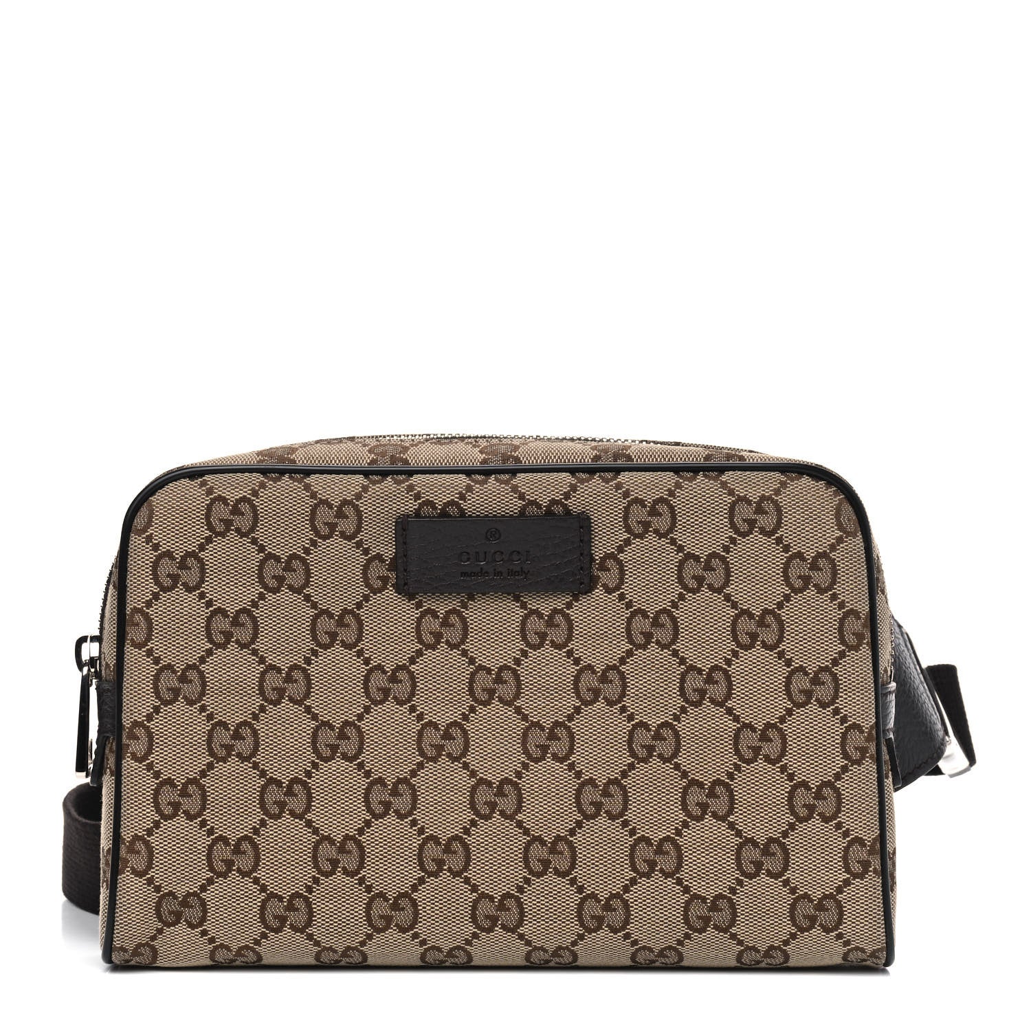 Gucci Monogram Belt Bag Dark Brown 1 of 4