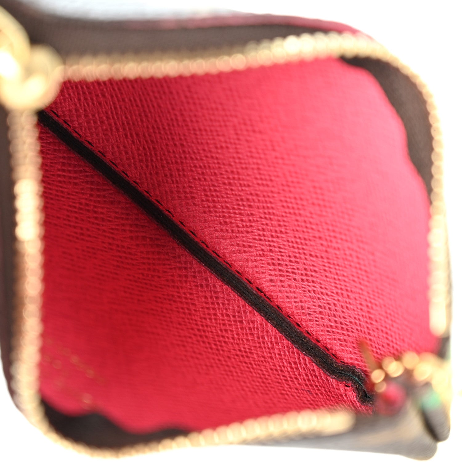 Louis Vuitton Monogram 2023 Christmas Animation Sailing Vivienne Key Pouch Dragonfruit Pink 5 of 9