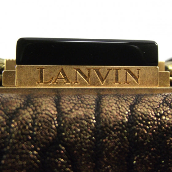 Leather Maizeha Large Shoulder Bag Metallic