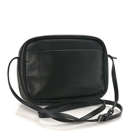 Balenciaga Calfskin Kittens Logo XS Everyday Camera Bag Black White 3 of 8