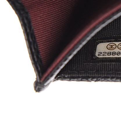 Chanel Caviar Quilted Flap Card Holder Black 7 of 7