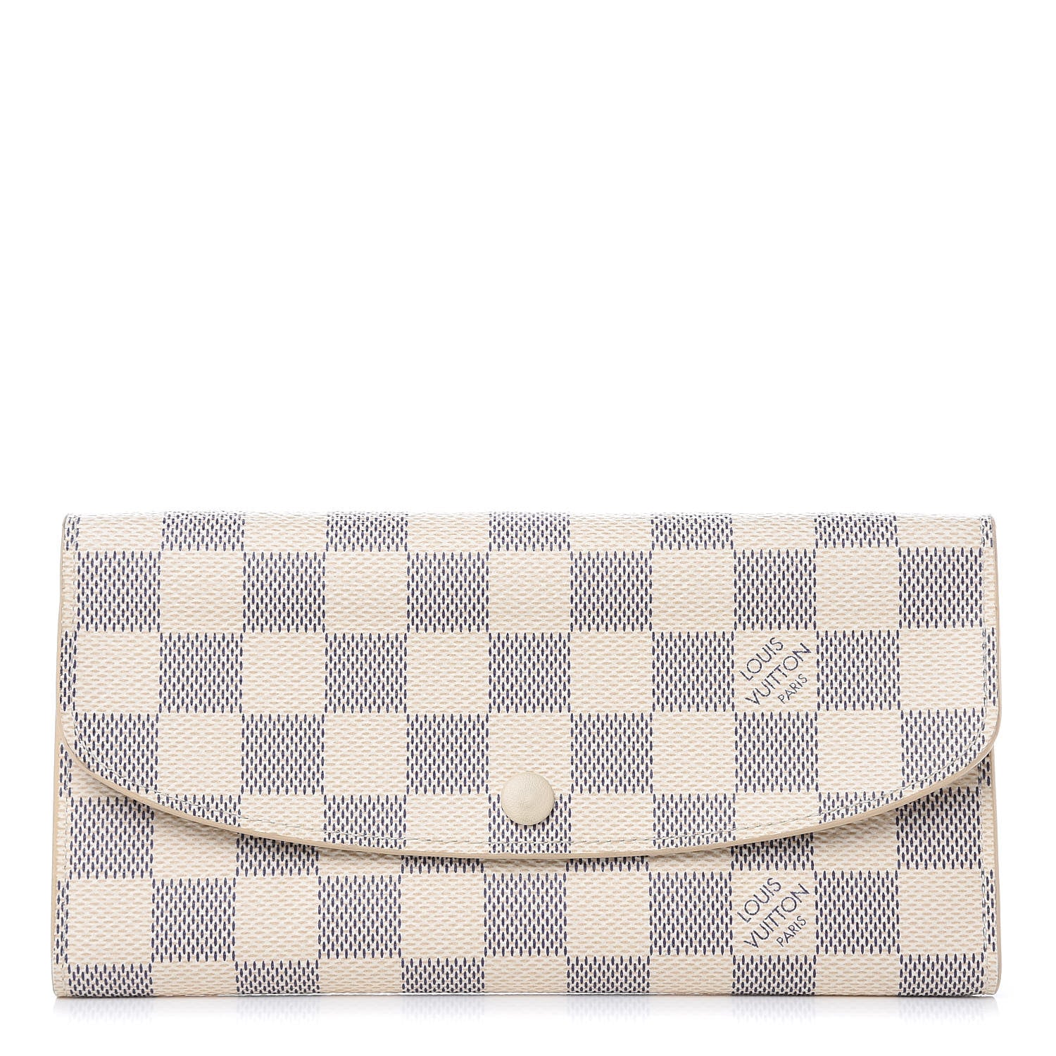 Louis Vuitton Damier Azur Emilie Wallet 1 of 10