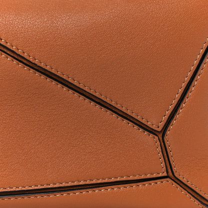 Loewe Calfskin Small Puzzle Bag Tan 9 of 11