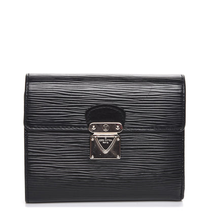 Louis Vuitton Epi Koala Wallet Black 1 of 7