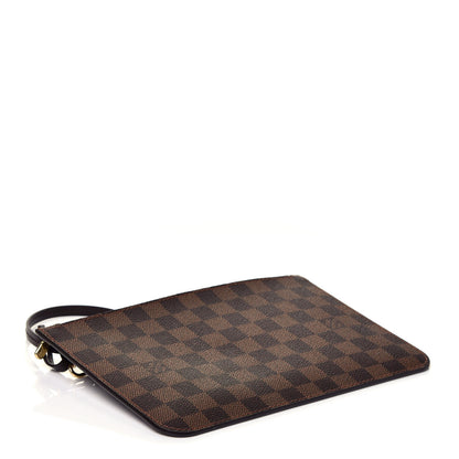 Louis Vuitton Damier Ebene Neverfull MM GM Pochette 4 of 7