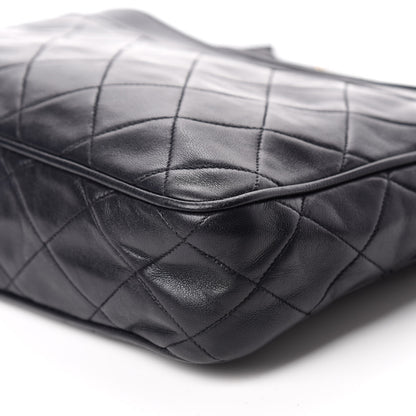 Chanel Lambskin Quilted CC Tassel Camera Case Navy 7 of 11