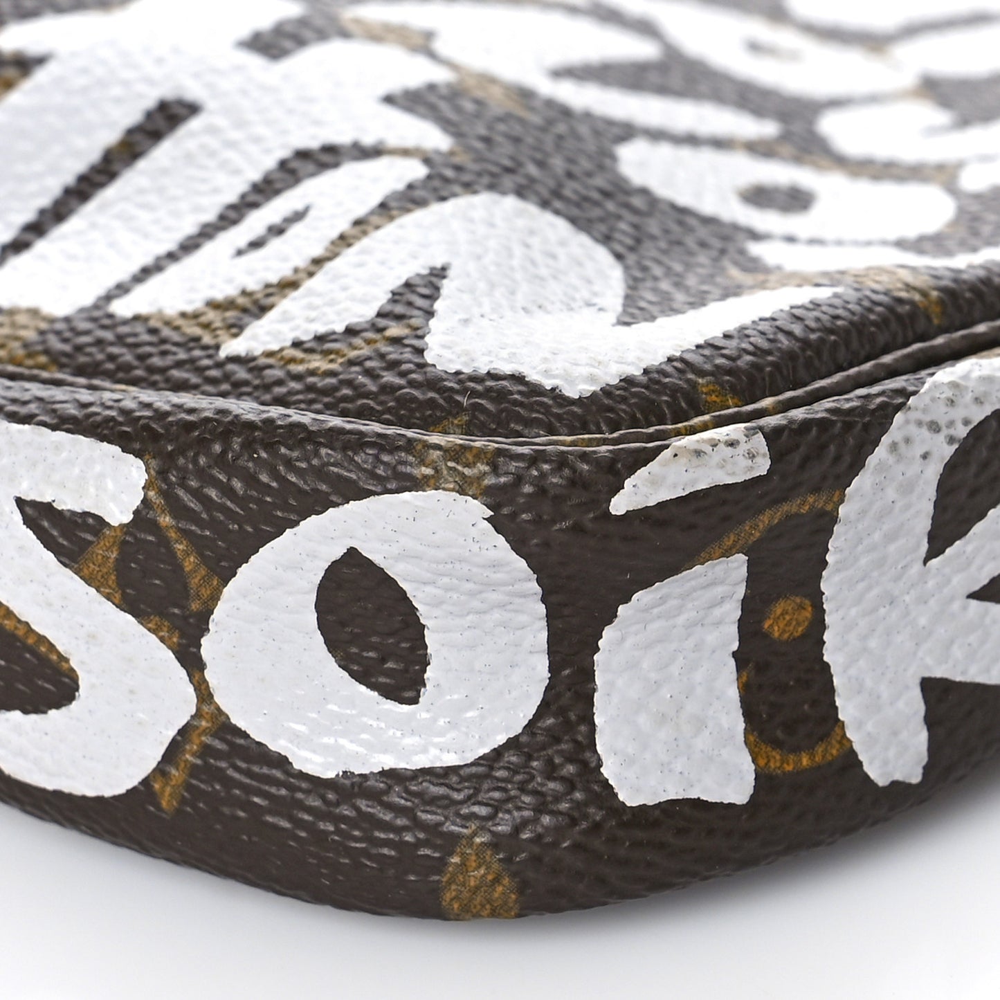 Monogram Graffiti Pochette Accessories Silver