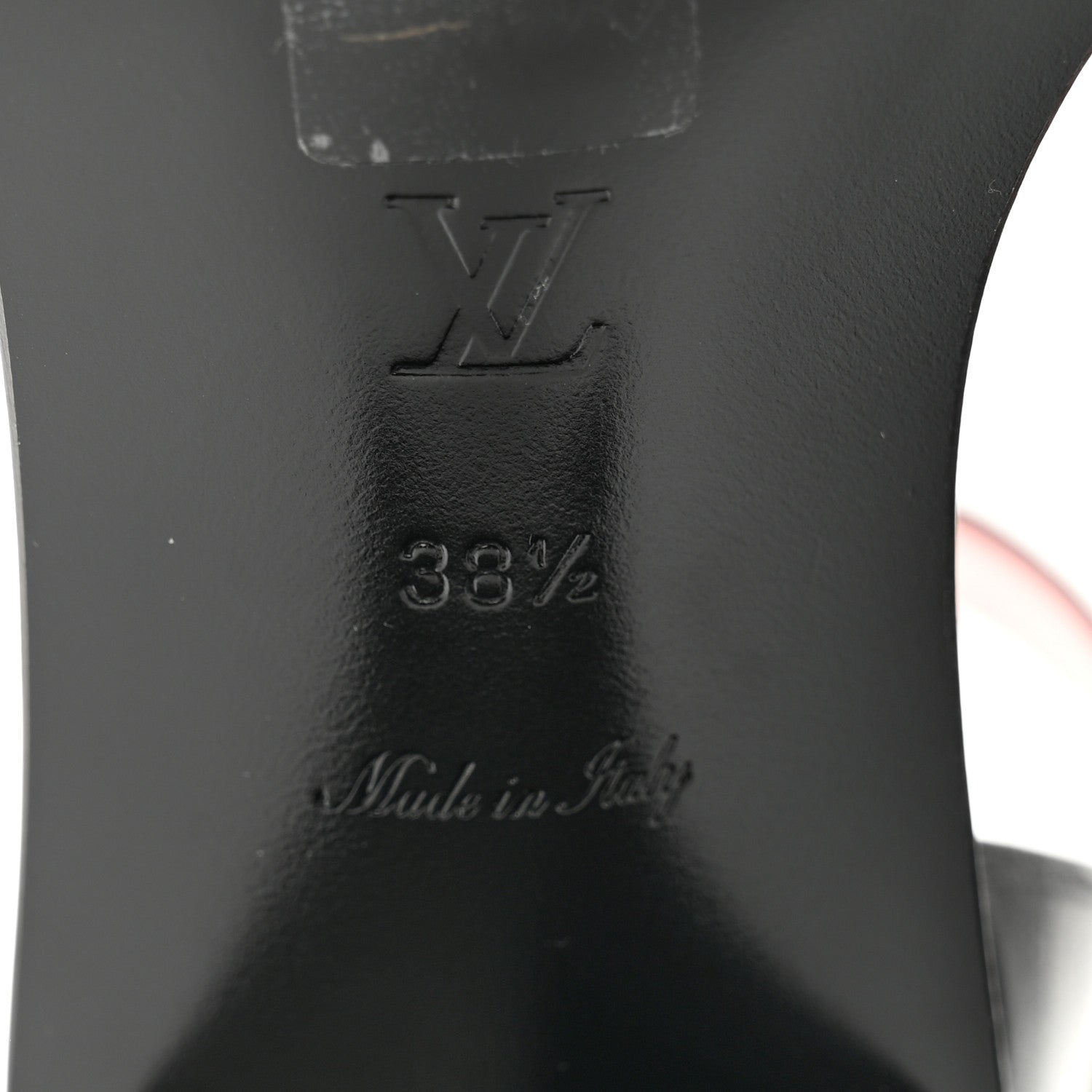 Louis Vuitton Calfskin Monogram Passenger Sandals 38.5 Black 7 of 10