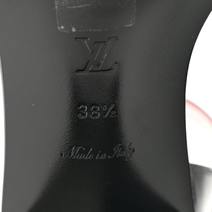 Louis Vuitton Calfskin Monogram Passenger Sandals 38.5 Black 7 of 10