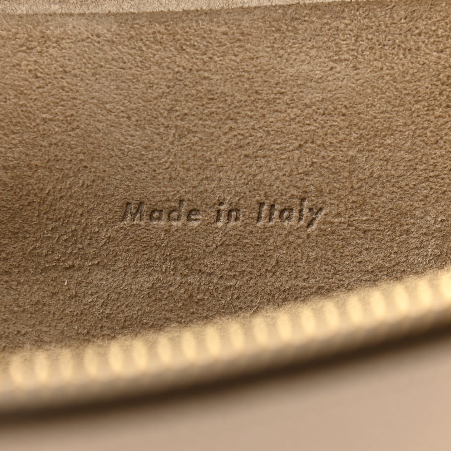Grained Calfskin Mini Belt Bag Light Taupe