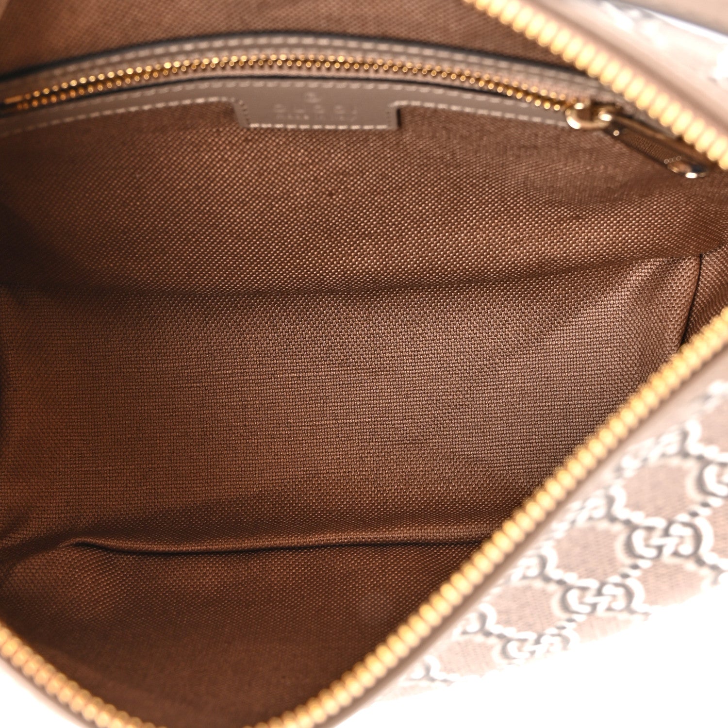 Gucci GG Shadow Monogram Super Mini Ophidia Shoulder Bag Taupe 5 of 10