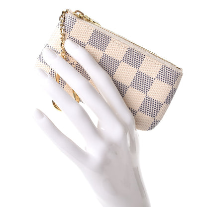 Louis Vuitton Damier Azur Key Pouch 2 of 8
