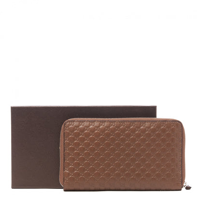 Gucci Microguccissima Large Zip Around Organizer Wallet Acero 8 of 8