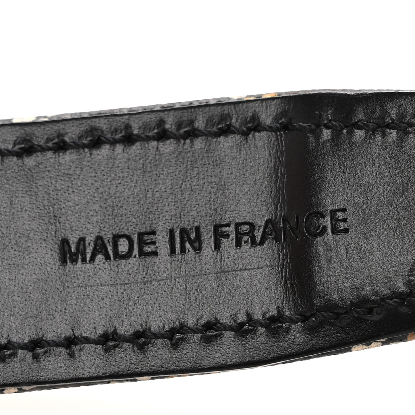 Goyardine Dog Leash Black