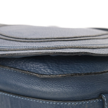 Chloe Calfskin Medium Marcie Round Crossbody Bag Navy 11 of 21