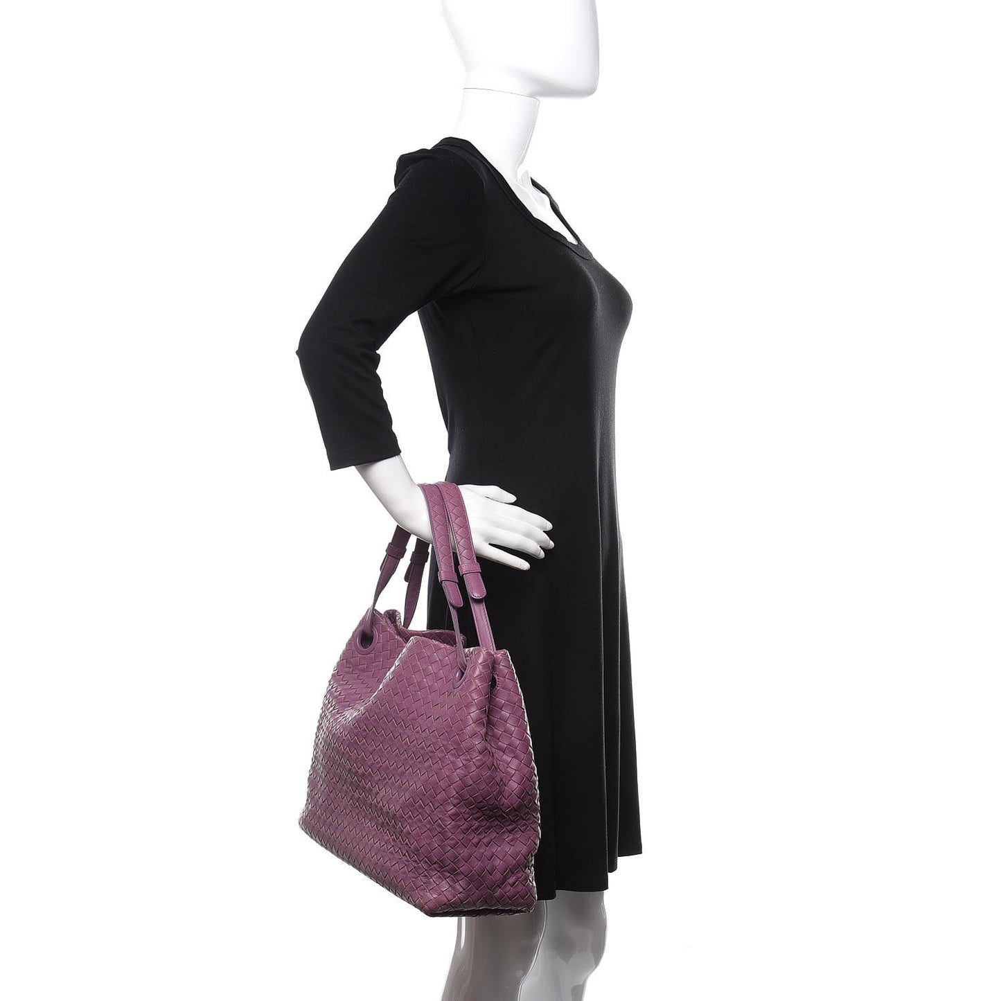 Nappa Intrecciato Medium Garda Bag Corot