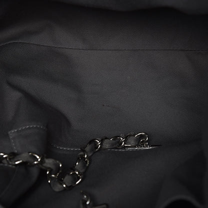 Chanel Canvas Large Deauville Tote Grey 8 of 18