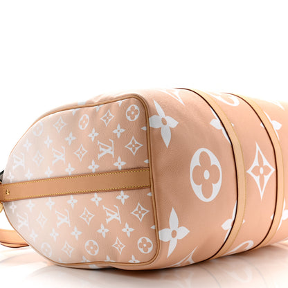 Louis Vuitton Monogram Giant By The Pool Keepall Bandouliere 45 Brume 17 of 22