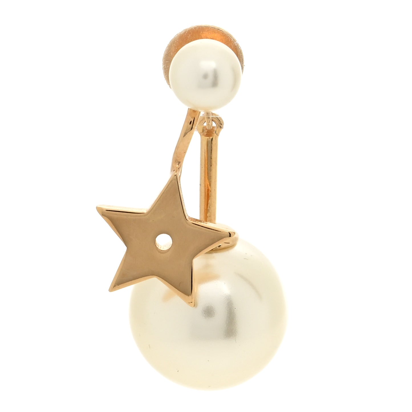 Pearl My ABCDior Tribales Etoile Earring Gold