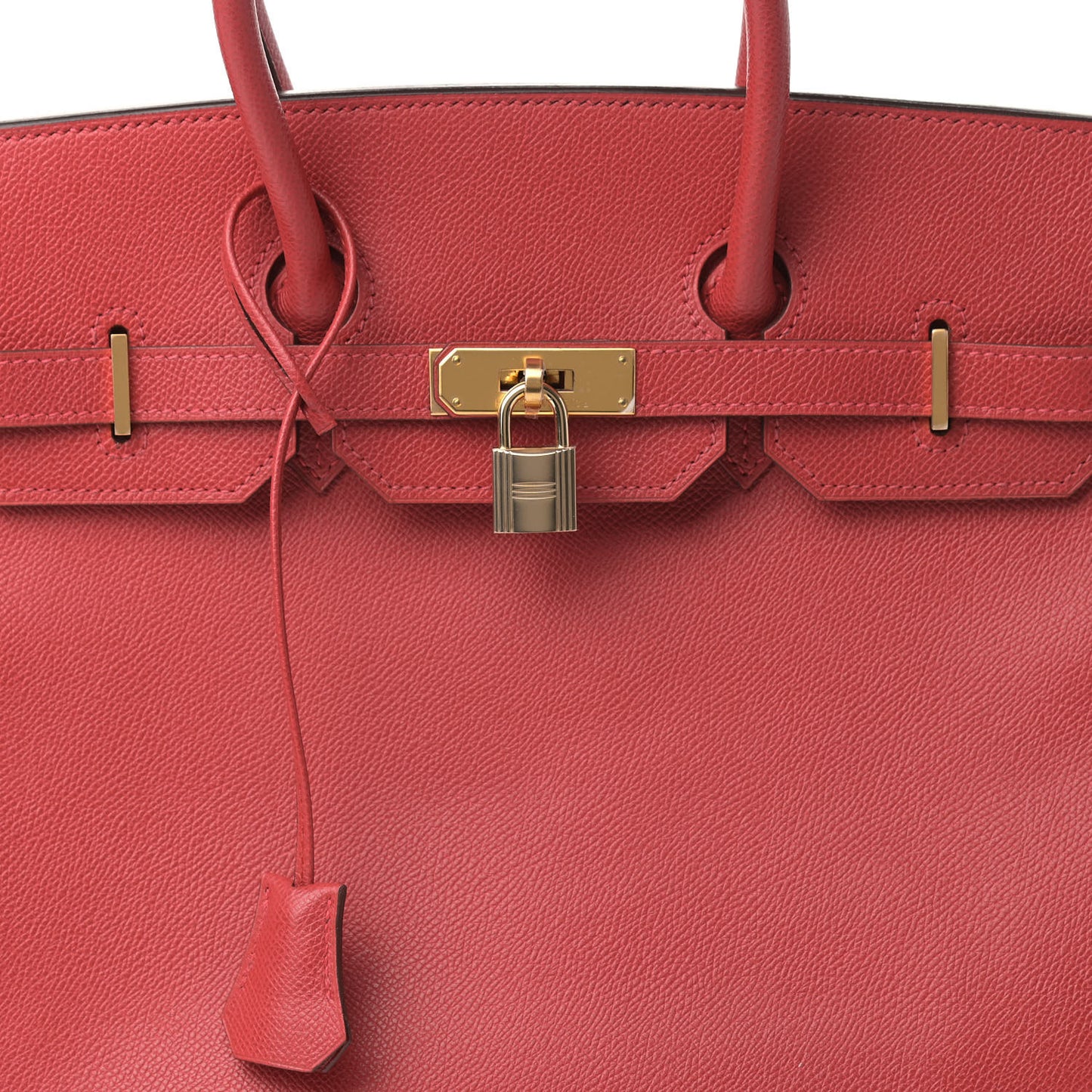 Epsom Birkin 35 Rouge Casaque