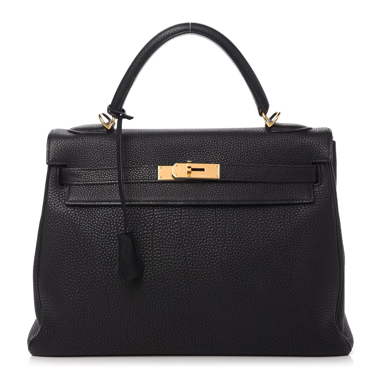 Hermes Togo Kelly Retourne 32 Black 1 of 11