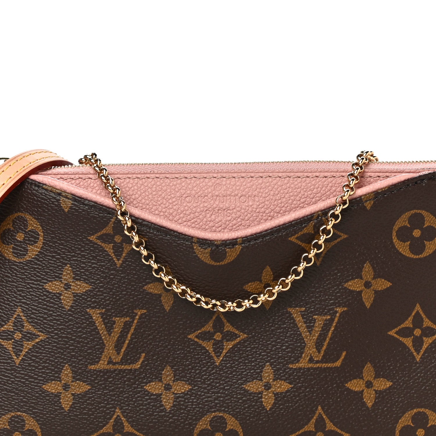 Louis Vuitton Monogram Pallas Clutch Rose Poudre 8 of 11