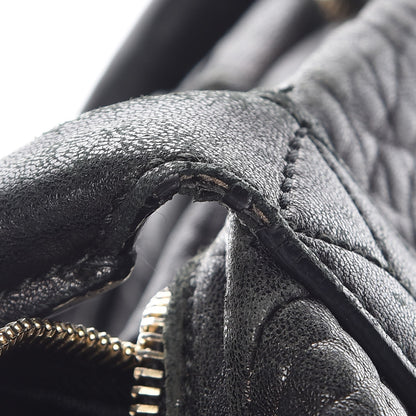 Saint Laurent Pebbled Lambskin Medium Easy Sac Black 13 of 21