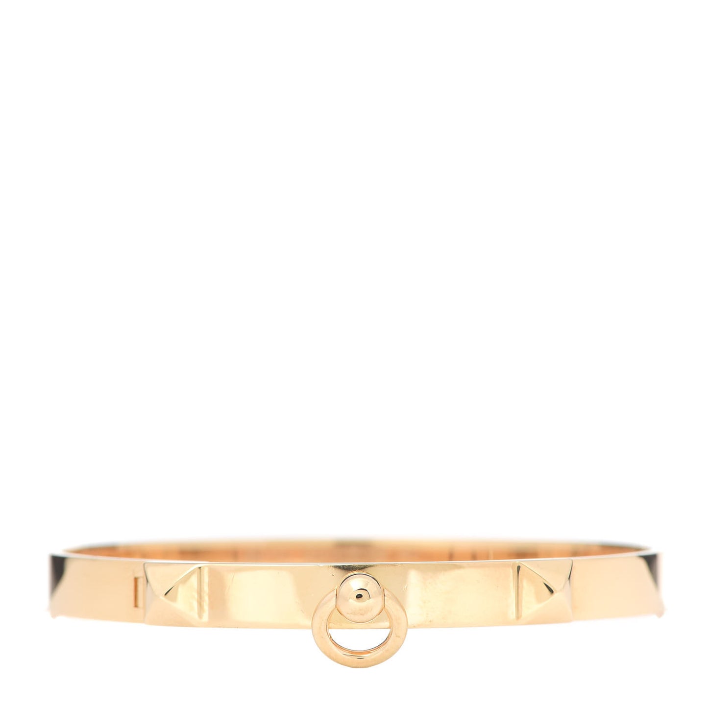 18K Yellow Gold PM Collier De Chien Bracelet SH
