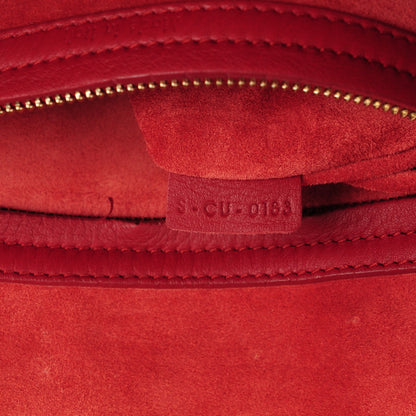 Celine Supple Calfskin Medium Phantom Luggage Red 7 of 8