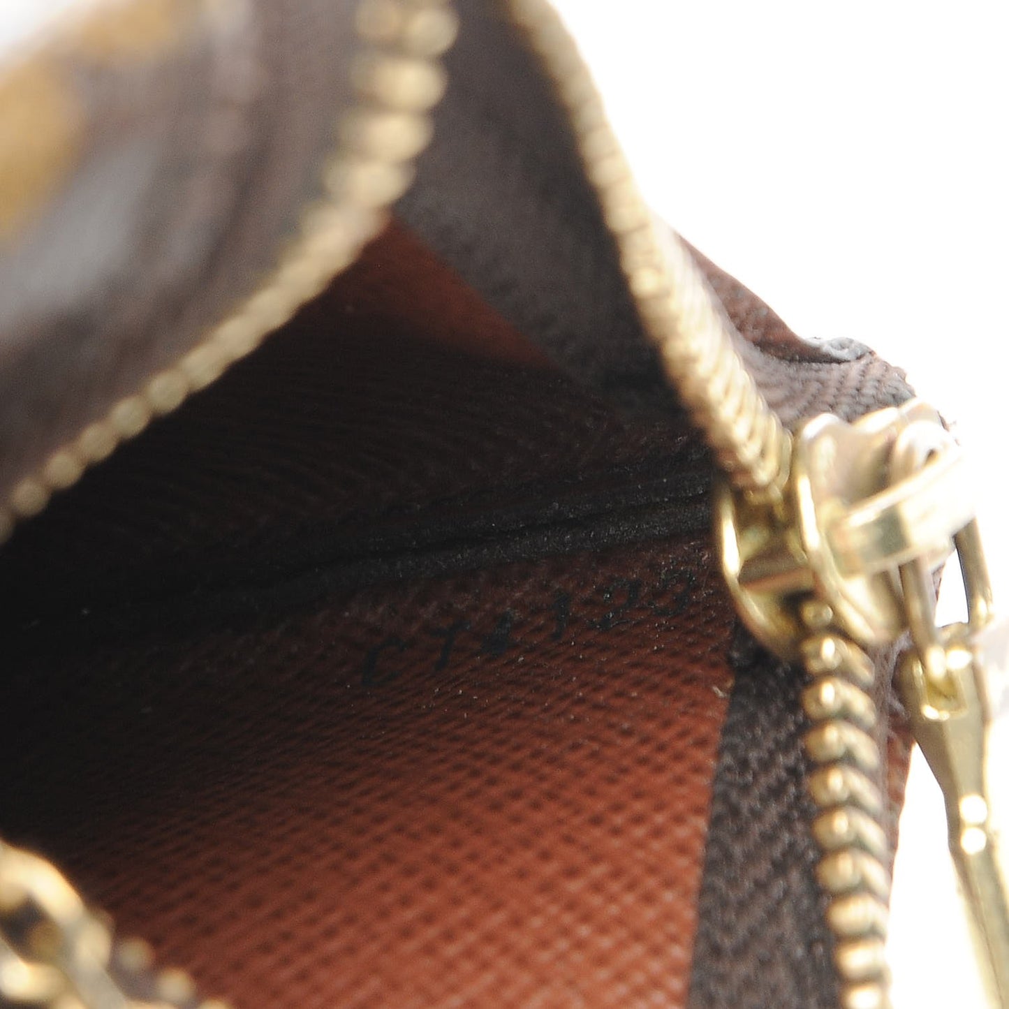 Monogram Key Pouch