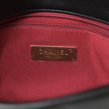 Chanel Lambskin Quilted Medium Chanel 19 Flap Black 5 of 11