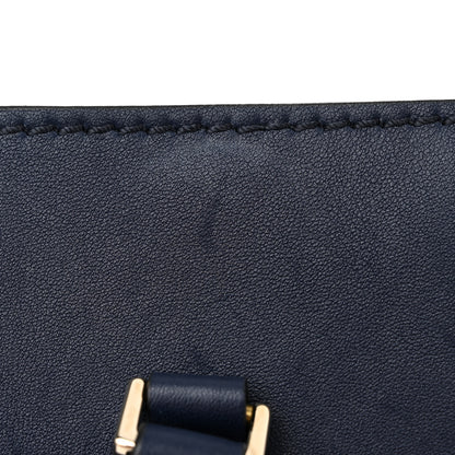 Valentino Garavani Vitello Rockstud Double Handle Tote Marine 11 of 13