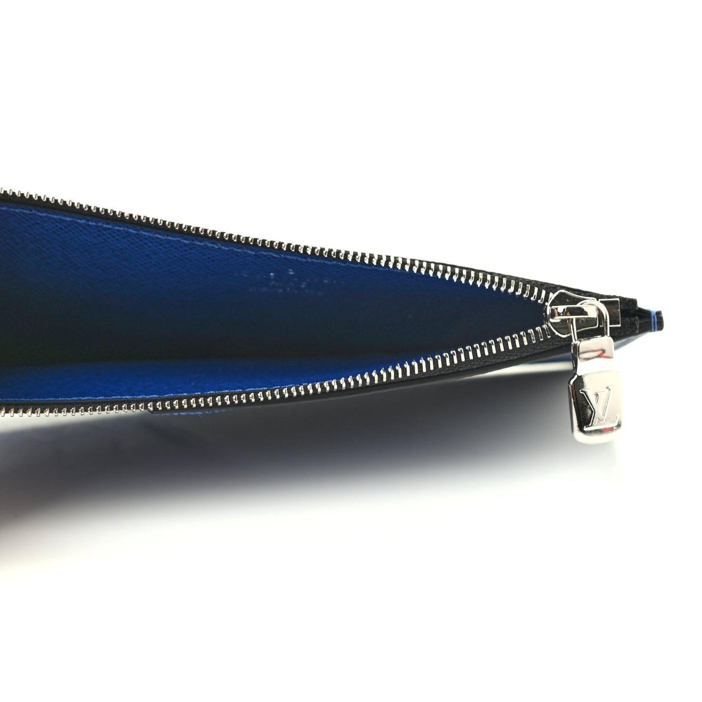 Monogram Taiga Coin Card Holder Cobalt