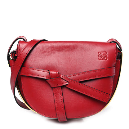 Loewe Calfskin Small Metal Gate Crossbody Bag Scarlet 1 of 11