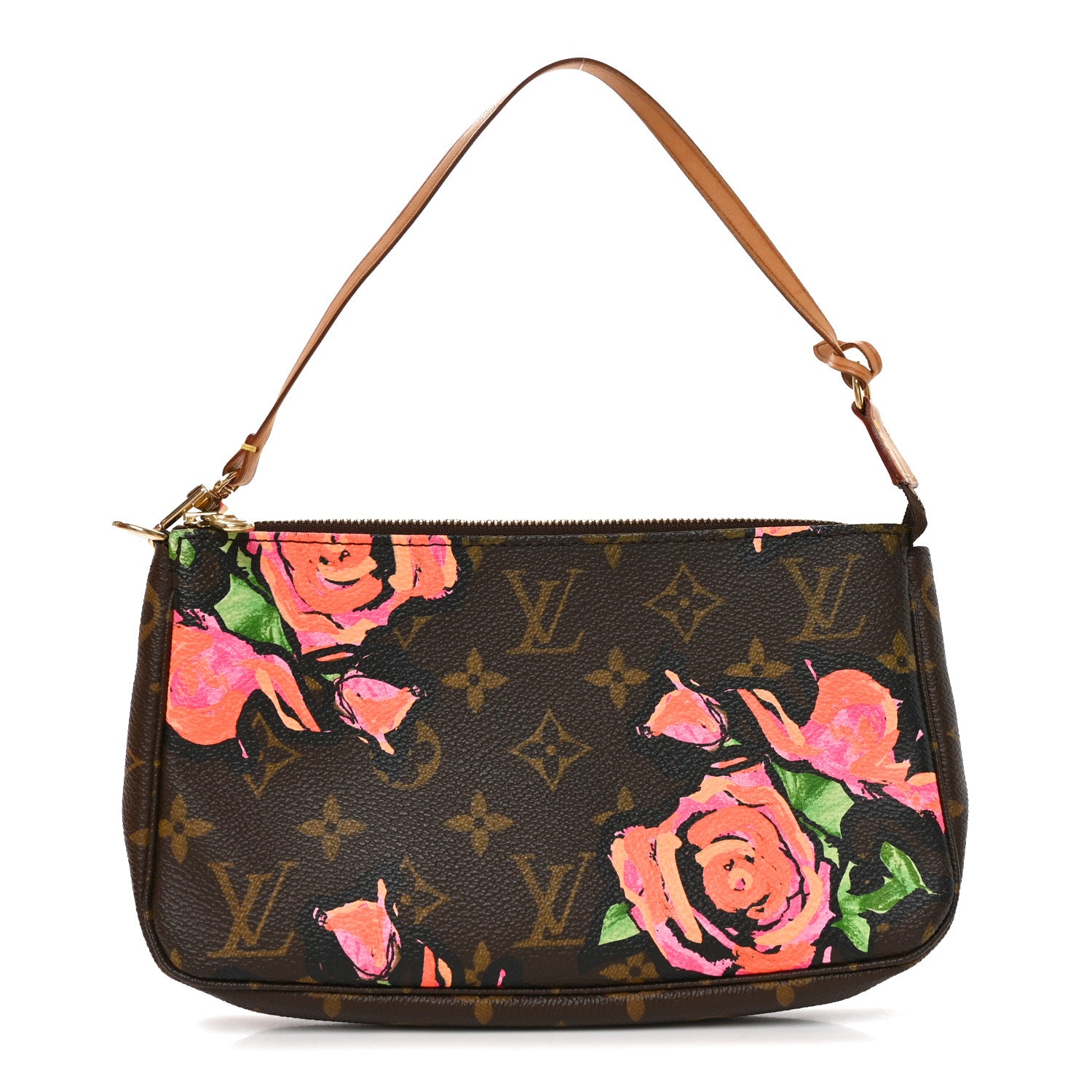 Louis Vuitton Monogram Roses Pochette Accessories 2 of 19