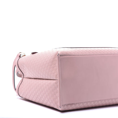 Gucci Soft Microguccissima Medium Tote Soft Pink 8 of 9