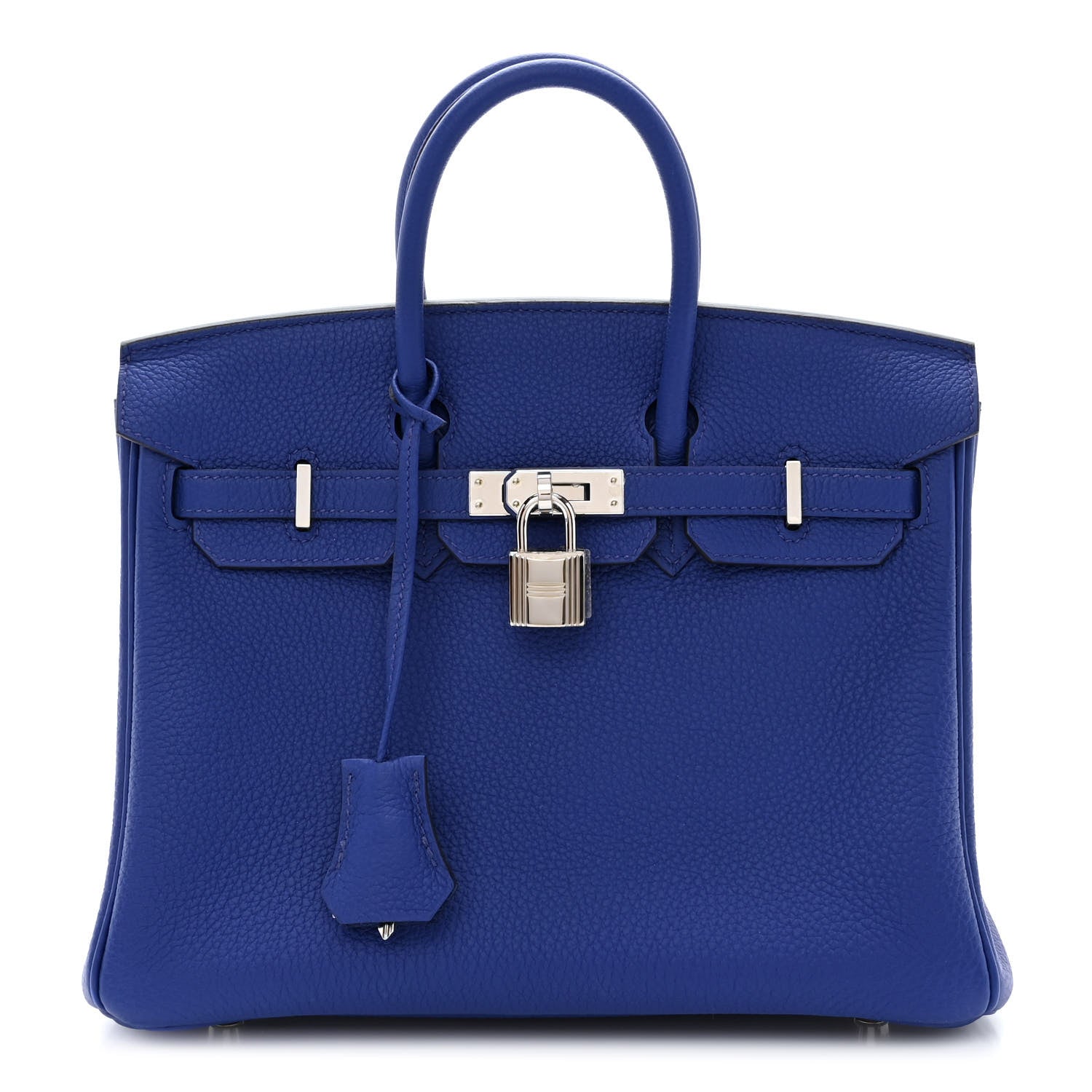 Hermes Togo Birkin 25 Bleu Royal 1 of 12