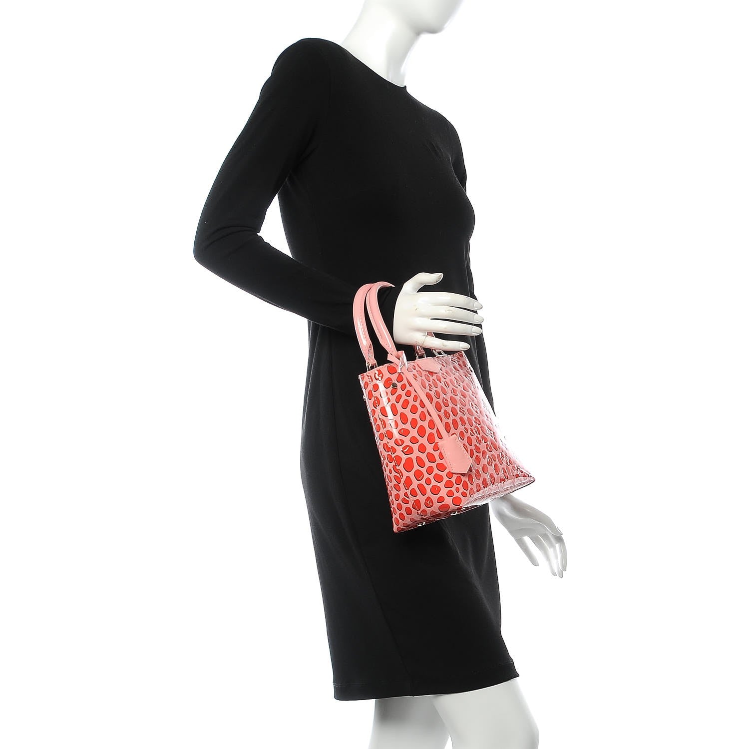 Louis Vuitton Vernis Jungle Dots Open Tote Sugar Pink Poppy 2 of 12