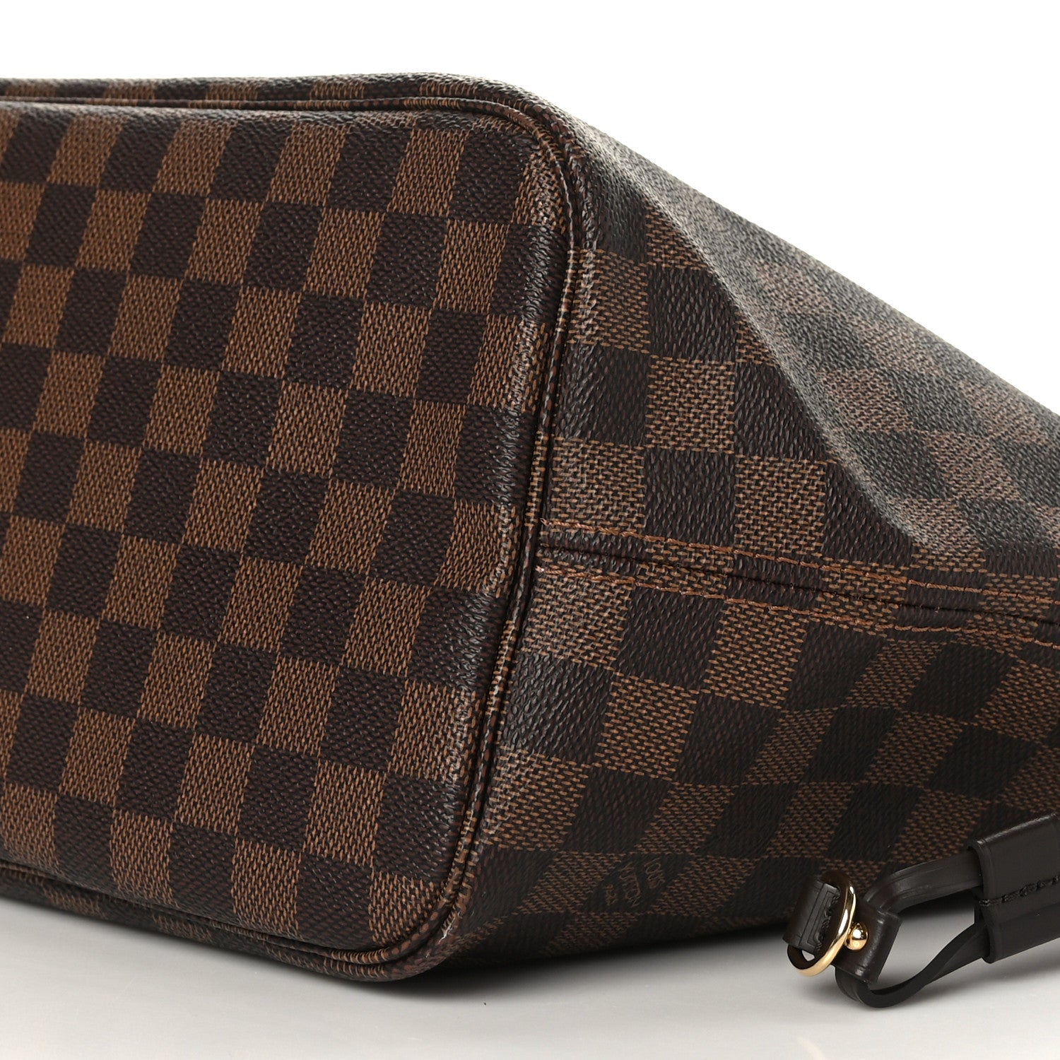 Louis Vuitton Damier Ebene Neo Neverfull MM Rose Ballerine 10 of 10
