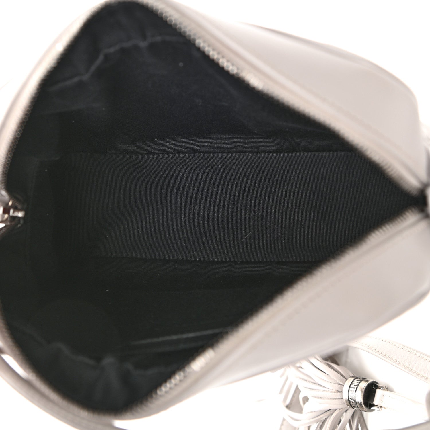 Saint Laurent Calfskin Matelasse Monogram Lou Camera Bag Granite 6 of 9