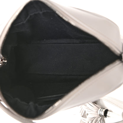 Saint Laurent Calfskin Matelasse Monogram Lou Camera Bag Granite 6 of 9