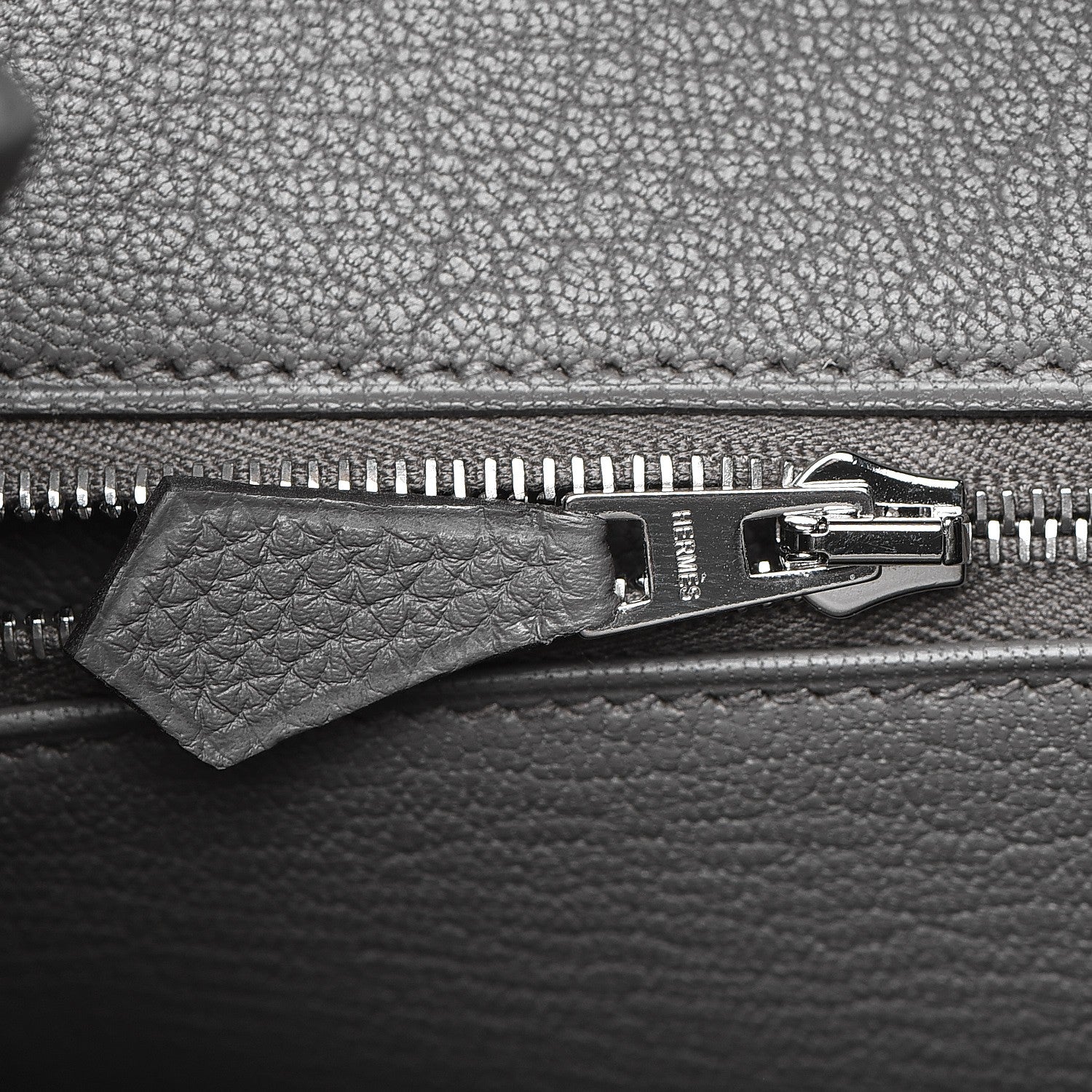Hermes Togo Birkin 25 Etain 15 of 31
