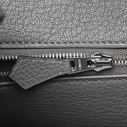 Hermes Togo Birkin 25 Etain 15 of 31