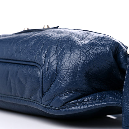 Balenciaga Stadio Classic Silver Hardware Neo Lift Hip Bag Bleu Roi 8 of 8