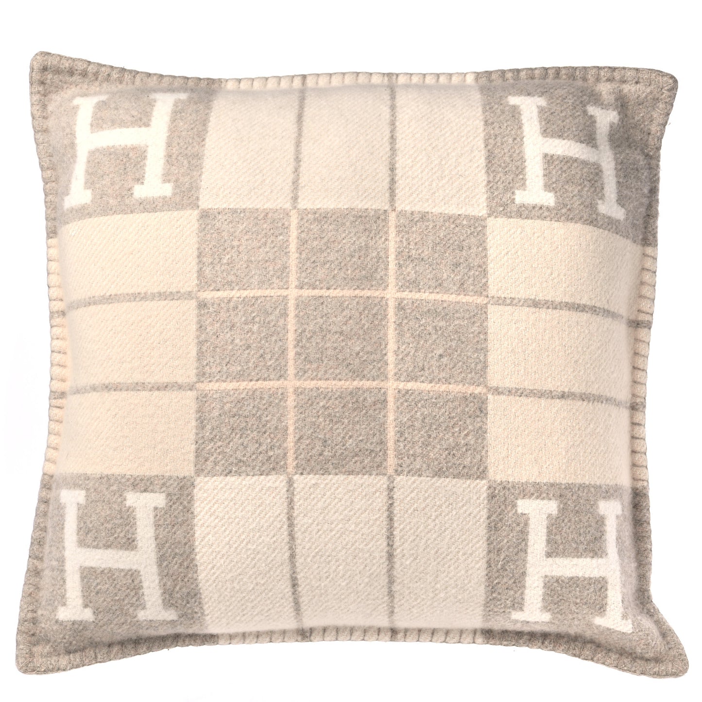 Wool Cashmere Avalon III Pillow PM Coco Camomille