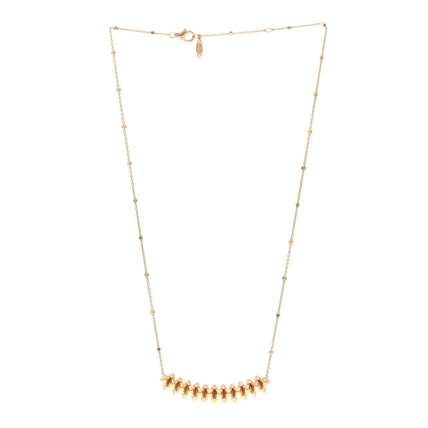 Cartier 18K Pink Gold Medium Clash de Cartier Necklace 3 of 4